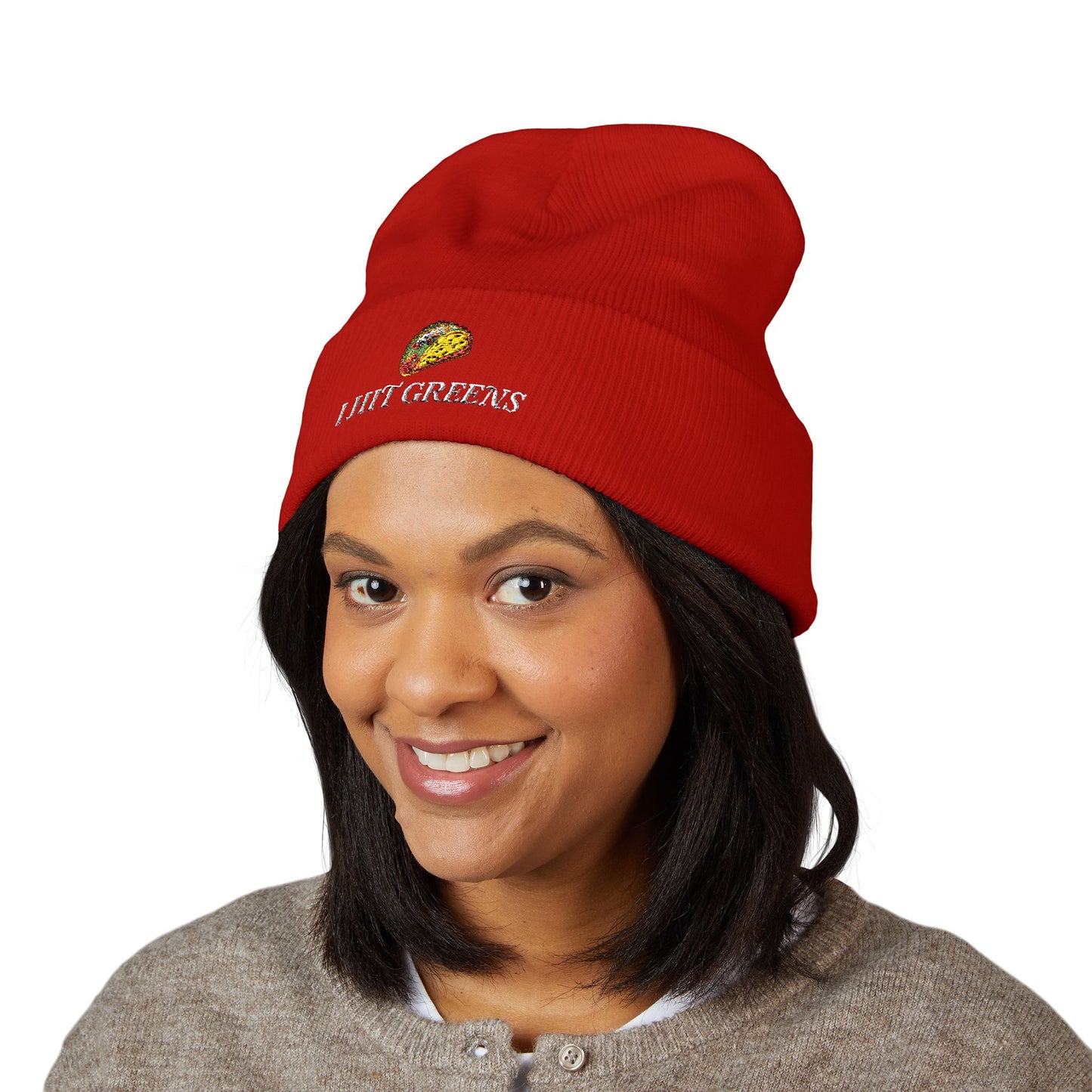 I Hit Greens - Non-Discriminatory Tacos - Beanie