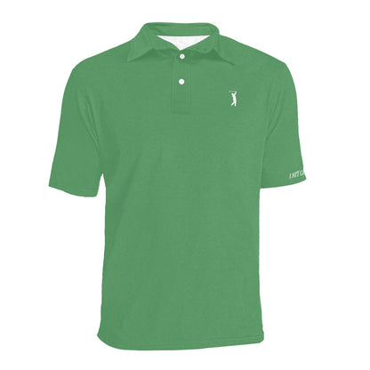 I Hit Greens -Standard Green Golf Polo