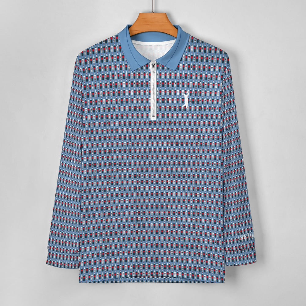 Rum & Cola - Zipper Long Sleeve