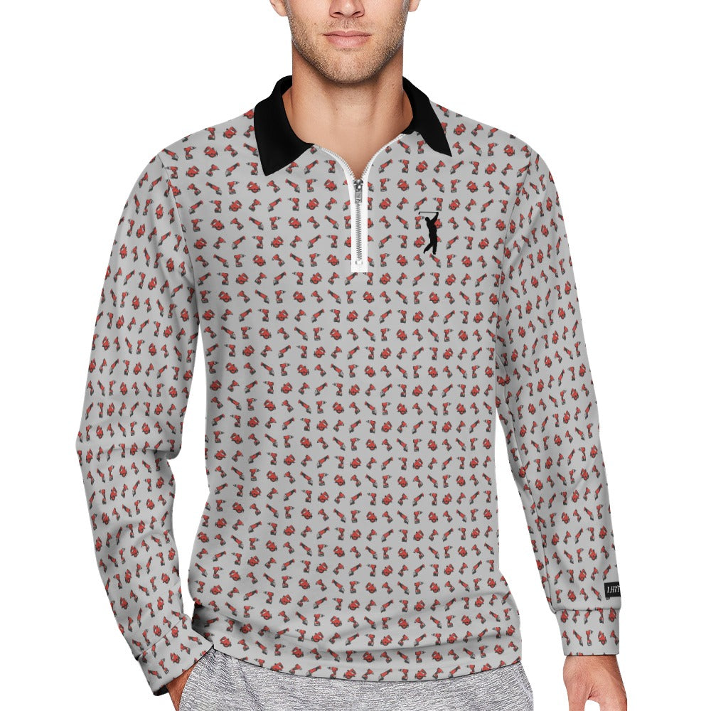 I Hit Greens - Alternate Milwaukee Tools - 1/4 Zip Pullover