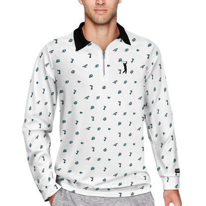 I Hit Greens - Alternate Makita Tools - 1/4 Zip Pullover