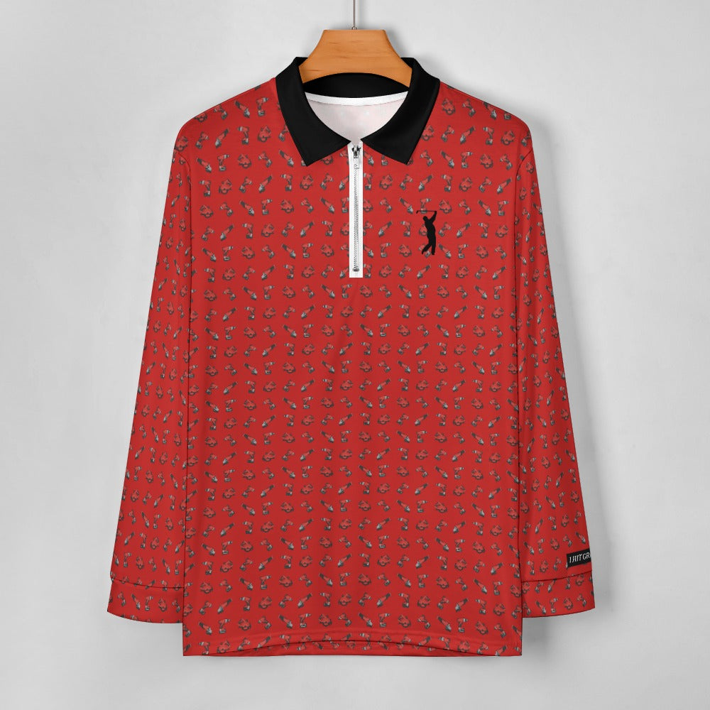 I Hit Greens - Milwaukee Tools - 1/4 Zip Pullover