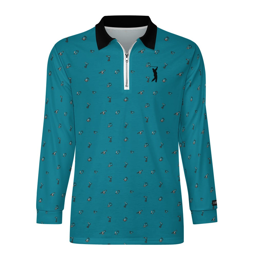 I Hit Greens - Makita Tools - 1/4 Zip Pullover