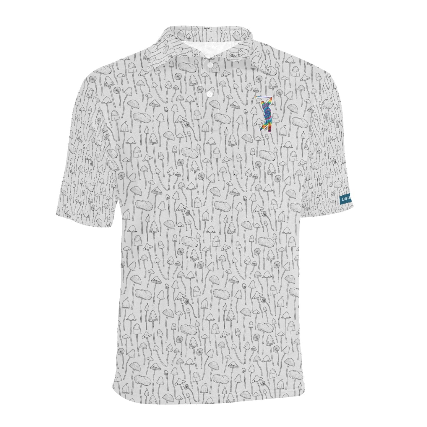 Men's All Over Print Polo Shirt (Model T55)