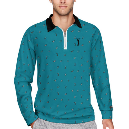 I Hit Greens - Makita Tools - 1/4 Zip Pullover