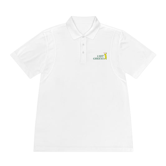 I Hit Greens - 'Almost a Master' - Golf Polo
