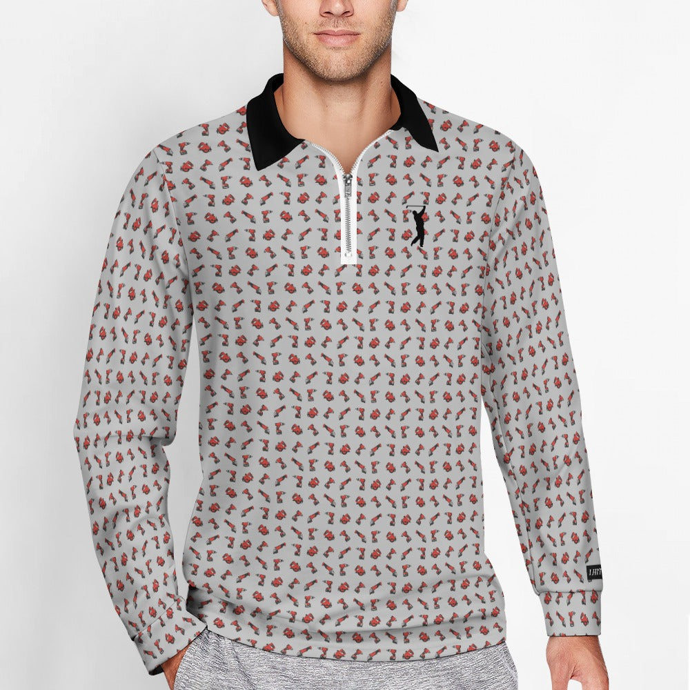 I Hit Greens - Alternate Milwaukee Tools - 1/4 Zip Pullover