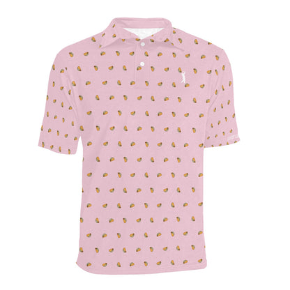 I Hit Greens - Pink Taco - Golf Polo