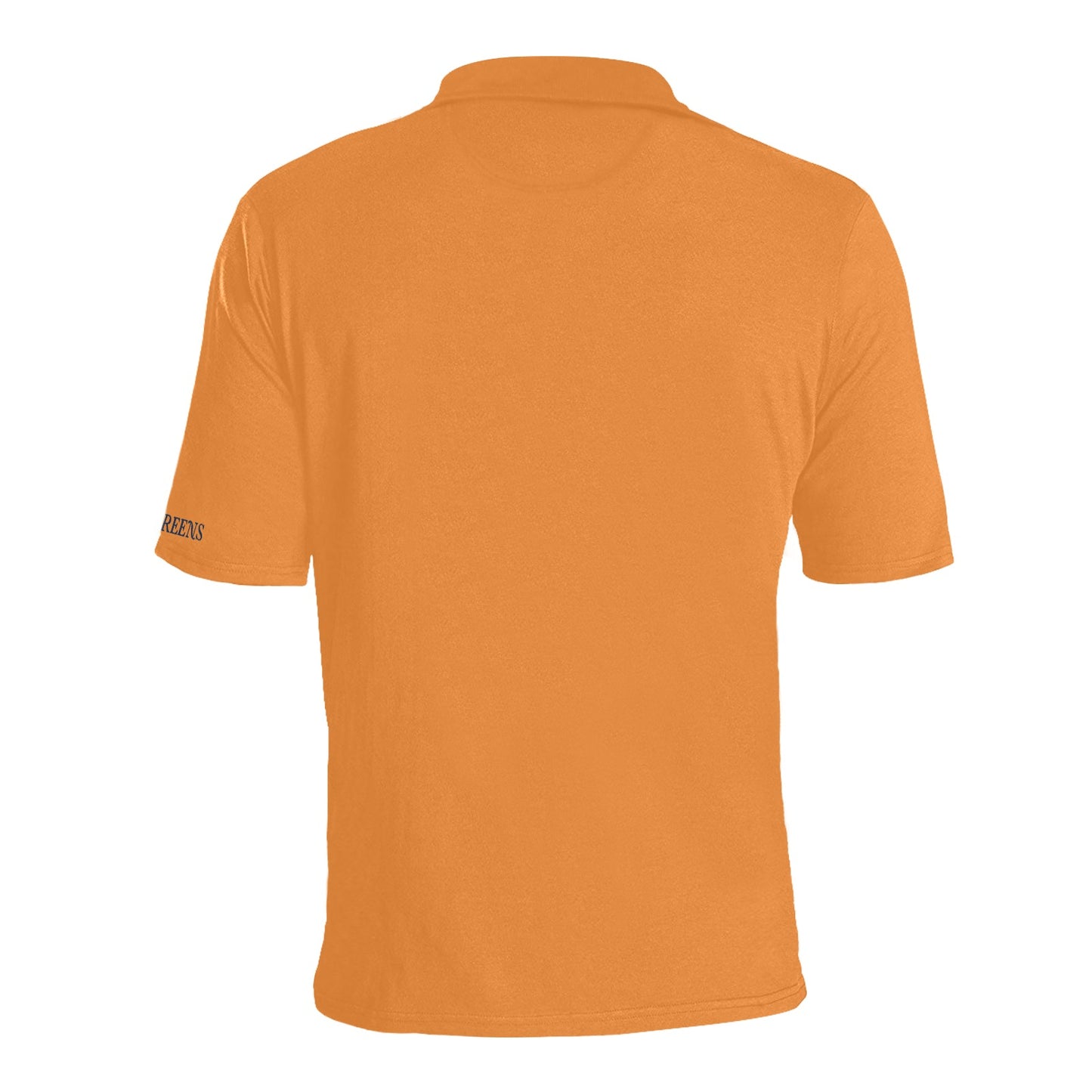 I Hit Greens - Standard Orange Golf Polo