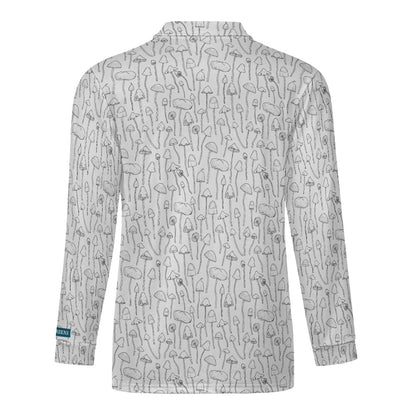 Funky Porcini Zipper Long Sleeve