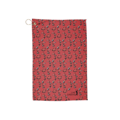 I Hit Greens - Milwaukee Tools - Golf Towel
