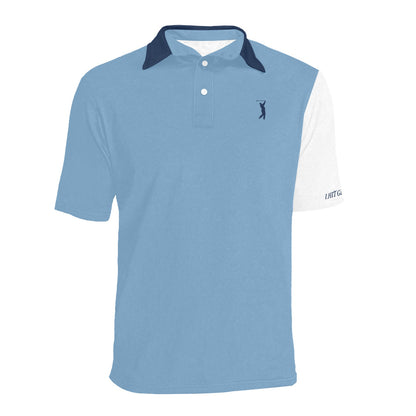 GOAT UNC Colorblock Golf Polo