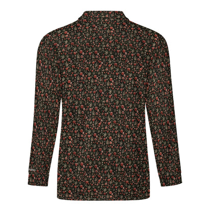 I Hit Greens - Roses are Green - 1/4 Zip Pullover