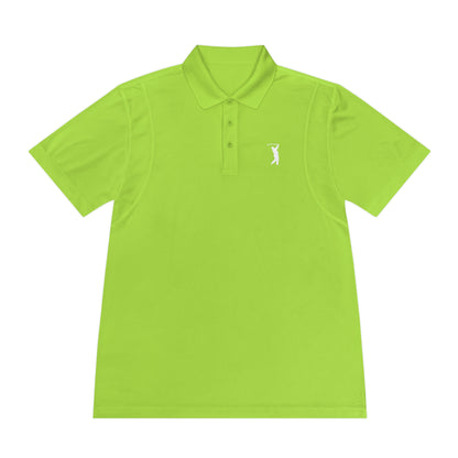 I Hit Greens - 'Swingman' - Embroidered Golf Polo