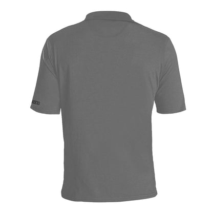 I Hit Greens - Standard Grey Golf Polo