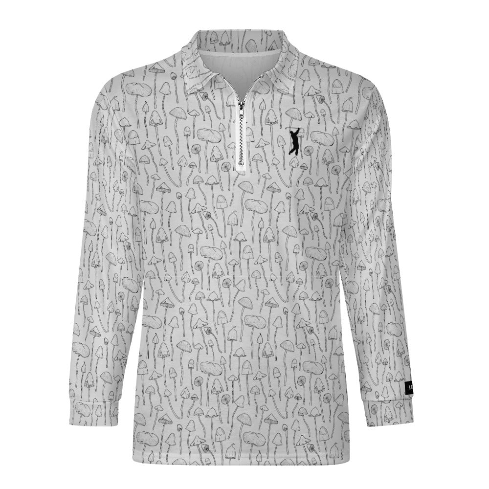 Funky Porcini - Zipper Long Sleeve