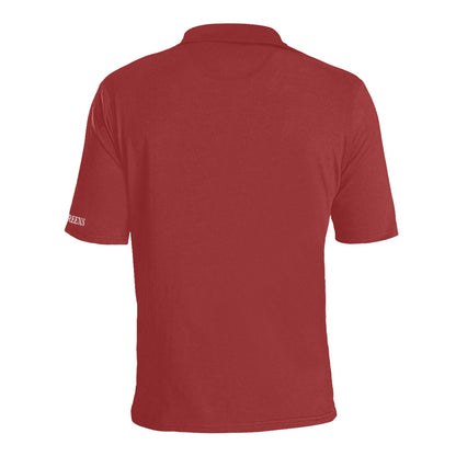 I Hit Greens - Standard Brick Golf Polo