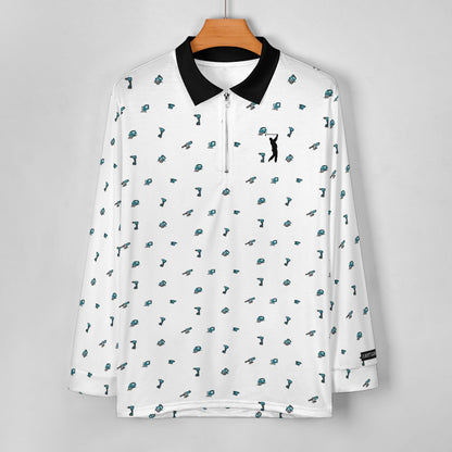 I Hit Greens - Alternate Makita Tools - 1/4 Zip Pullover