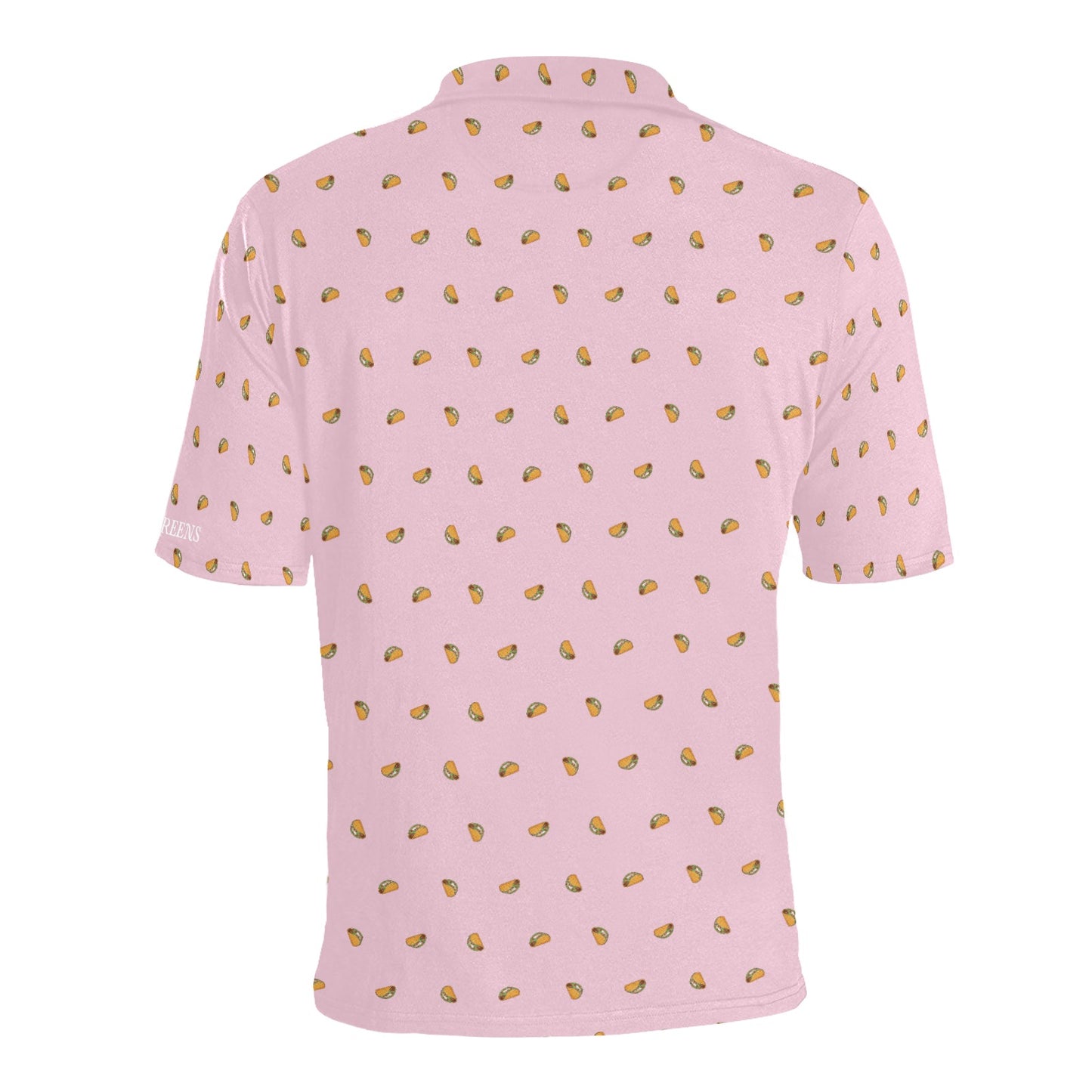 I Hit Greens - Pink Taco - Golf Polo