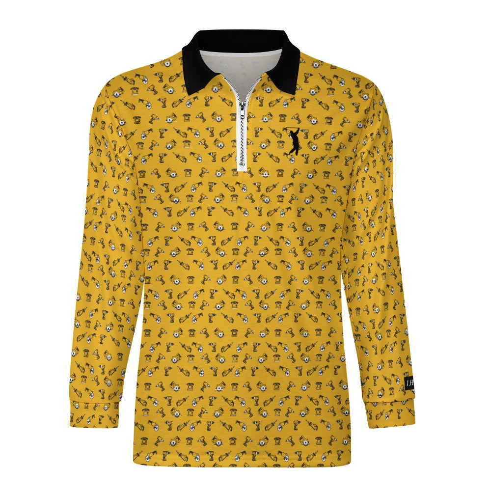 I Hit Greens - Dewalt Tools - 1/4 Zip Pullover