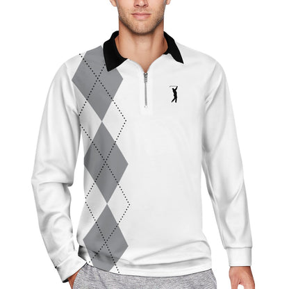 Swingman "GOAT Series" -  Whitesox Argyle 1/4 Zip Pullover