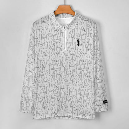 Funky Porcini - Zipper Long Sleeve