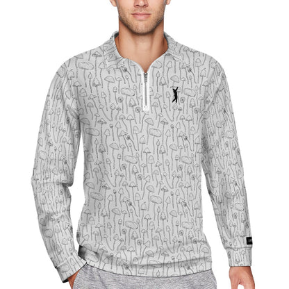 Funky Porcini - Zipper Long Sleeve